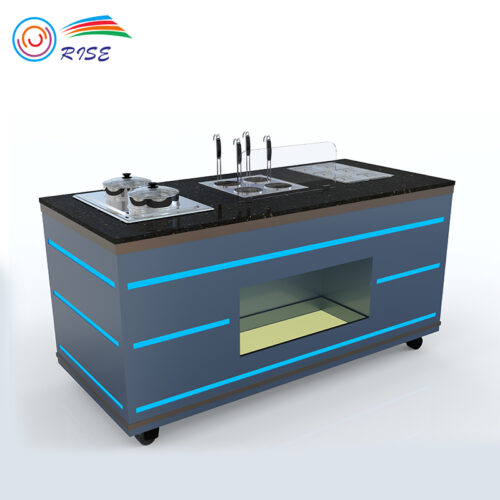 Live Cooking Counter Manufacturer | Noodle Cooking Station