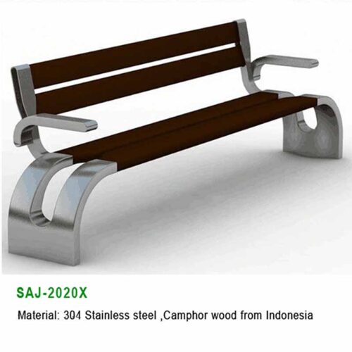 Hotel Outdoor Park Benches Manufacturers | 304SS+A3 Camphorwood (SAJ-2020X)