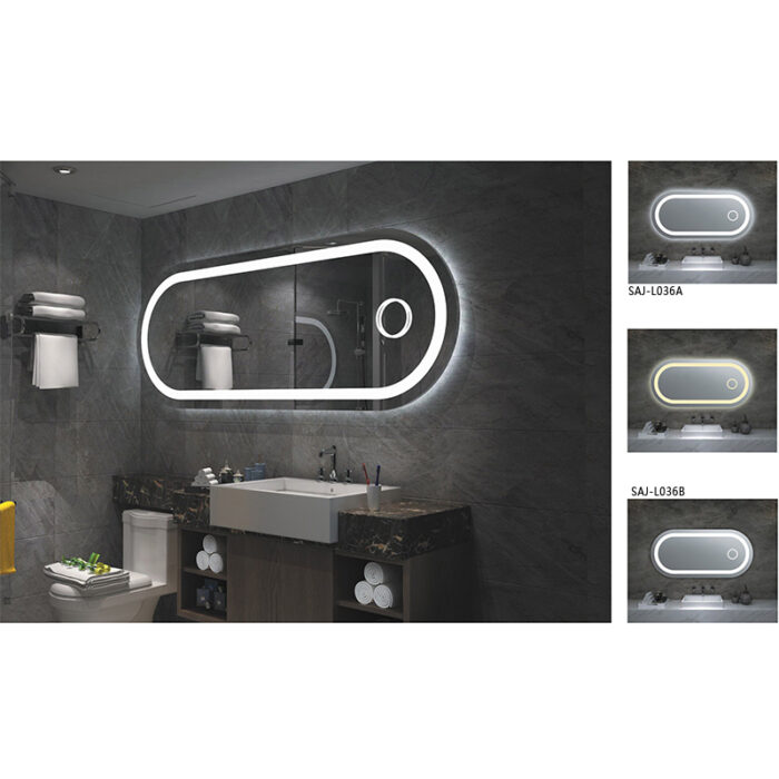 LED Mirror Supplier In Hotels | LED Mirror (SAJ-L036A SAJ-L036B)