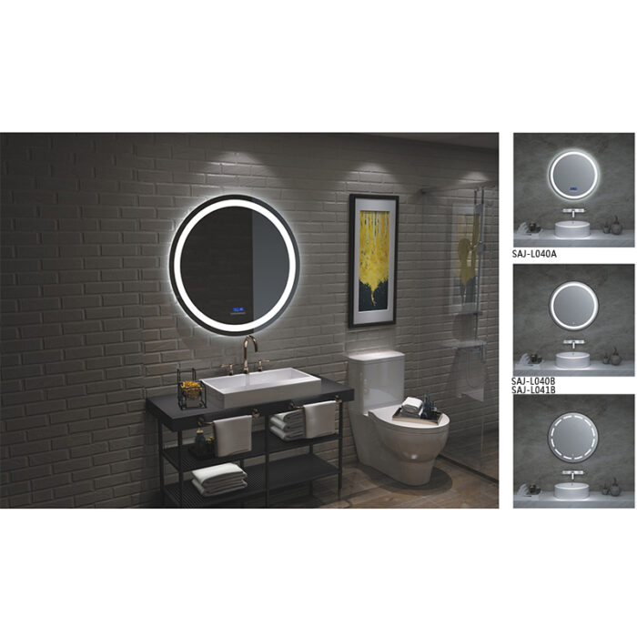 Light Mirror Manufacturer for Hotels | LED Mirror (SAJ-L040A SAJ-L040B SAJ-L041B)